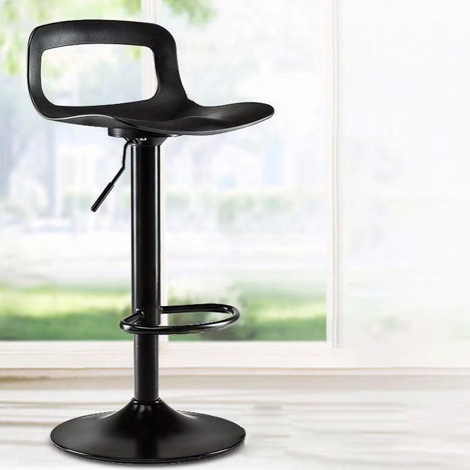 Contemporary Liftable Bar Stool Metal Bar Stool for Restaurant Clearhalo 'Bar Furniture' 'Bar Stools' 'bar_stools' 'furn' 'furn_bar_stools' 'Furniture' 'furniture_bar_stools' 'Kitchen & Dining Furniture' 1200x1200_6f4992a8-b883-4e9d-8327-53f19160c86f