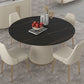 Modern Round Dining Table Stone Top Table with Pedestal Base Clearhalo ' dining_table' 'Dining Tables & Seating' 'Dining Tables' 'furn' 'furn_dining_table' 'Furniture' 'furniture_dining_table' 'Kitchen & Dining Furniture' 'kitchen&dining_furn' 'kitchen' 'kitchen_dining_table' 1200x1200_6f4af184-c270-42d3-9810-264be082b636