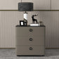 Contemporary Solid Wood Nightstand 23" Tall Night Table with Glass Top Clearhalo 'Bedroom Furniture' 'furn' 'furn_night_stand' 'Furniture' 'night_stand' 'Nightstands' 1200x1200_6f4bdad3-bf07-43f8-b3be-b291ba7fe360