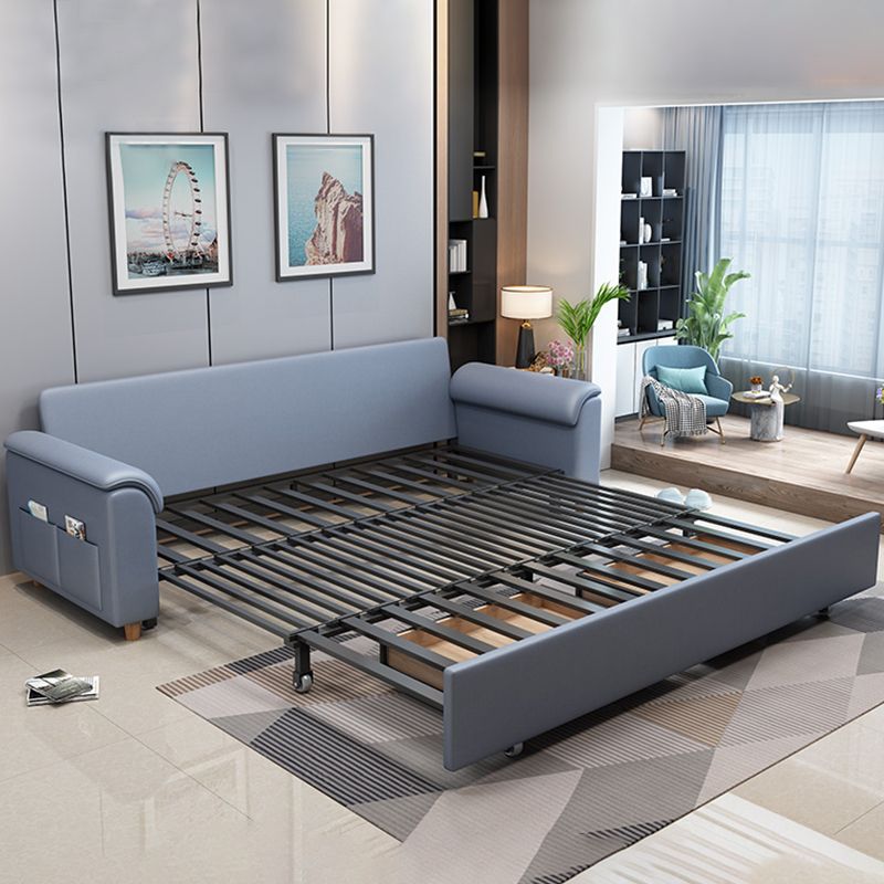 Mélange de coton et faux biscuit en cuir