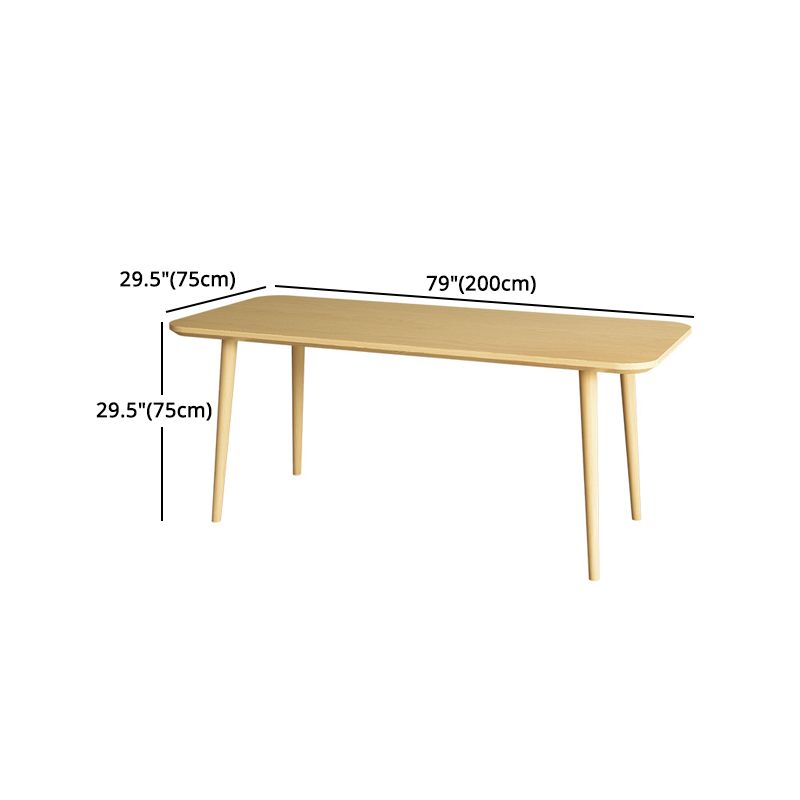 1/2/4/5/7 Pcs Pine Wood Modern Dining Set with Rectangle Table Dinette Set Clearhalo 'Dining Room Sets' 'Dining Tables & Seating' 'dining_room_set' 'furn' 'furn_dining_room_set' 'Furniture' 'furniture_dining_room_set' 'Kitchen & Dining Furniture' 'kitchen&dining_furn' 'kitchen' 1200x1200_6f4db3ef-11f1-42f1-9a75-1652c503a319