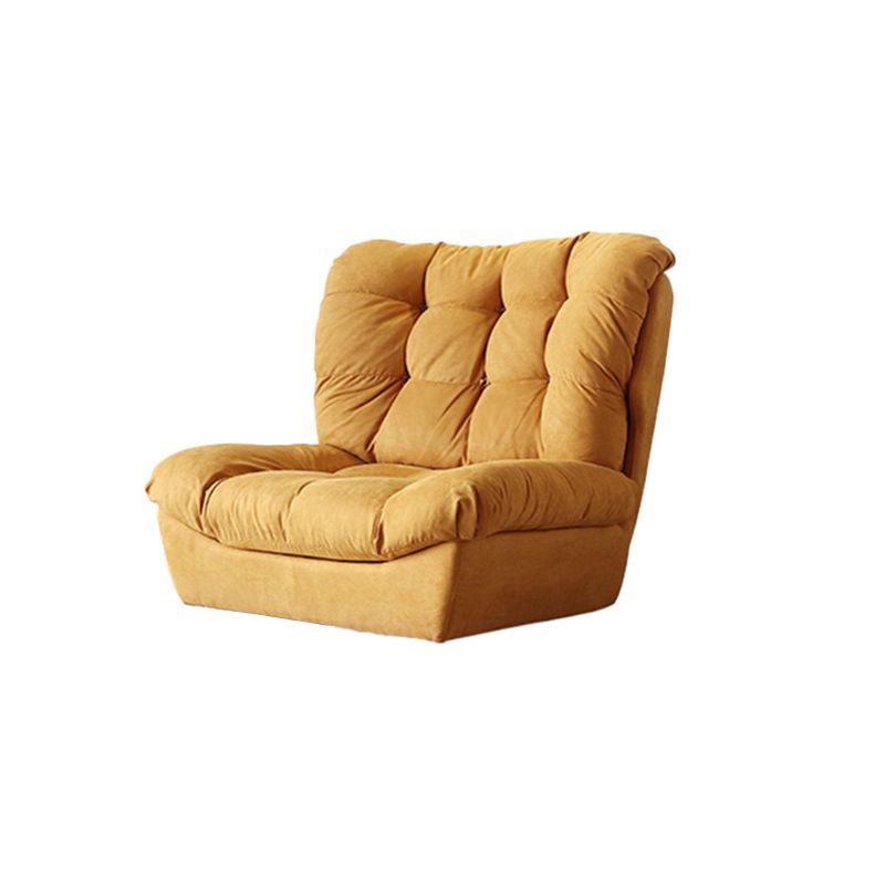 Contemporary Tufted Back Arm Chair Solid Color Armless Chair Clearhalo 'Accent Chairs' 'accent_chairs' 'Chairs & Seating' 'furn' 'furn_accent_chairs' 'Furniture' 'Living Room Furniture' 1200x1200_6f4dd301-d086-41e2-9a64-fe2cd95d9b1d