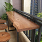 Brown Modern Style Specialty Table Solid Wood and Iron Bar Table for Restaurant Clearhalo 'Bar Furniture' 'Bar Tables' 'bar_tables' 'furn' 'furn_bar_tables' 'Furniture' 'furniture_bar_tables' 'Kitchen & Dining Furniture' 1200x1200_6f4ff6ef-8e53-45ef-85e7-0b1ffbcc87c0