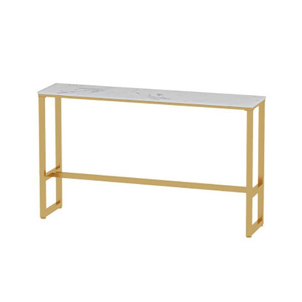 Glam Style 1/2/5 Pieces Faux Marble Bar Table Set Fixed Table Counter Set for Home Use Clearhalo 'Bar Furniture' 'furn' 'furn_home_bar_bar_sets' 'Furniture' 'Home Bars & Bar Sets' 'home_bar_bar_sets' 'Kitchen & Dining Furniture' 1200x1200_6f5247f5-b41d-4092-b89e-0db5b7975079