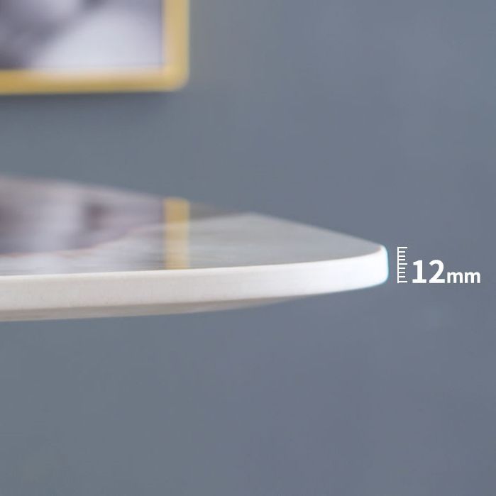 Mesa de comedor de piedra sinterizada Rectángulo de comedor de lujo tradicional