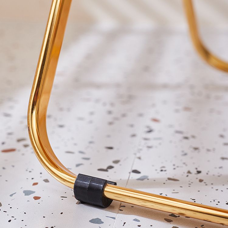 Single Foldable Armless Dining Chairs Open Back Dining Side Chair with Metal Legs Clearhalo ' kitchen&dining_furn' 'Dining Chairs' 'Dining Tables & Seating' 'dining_chair' 'furn' 'furn_dining_chair' 'Furniture' 'furniture_dining_chair' 'Kitchen & Dining Furniture' 'kitchen' 1200x1200_6f56644d-a753-4875-a655-5626a35bb09f