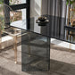 Modern Tempered Glass Dining Table Glass Base for Dining Room Clearhalo 'Dining Tables & Seating' 'Dining Tables' 'dining_table' 'furn' 'furn_dining_table' 'Furniture' 'Kitchen & Dining Furniture' 1200x1200_6f5b5231-7a49-43f6-b53e-009de611dfbf