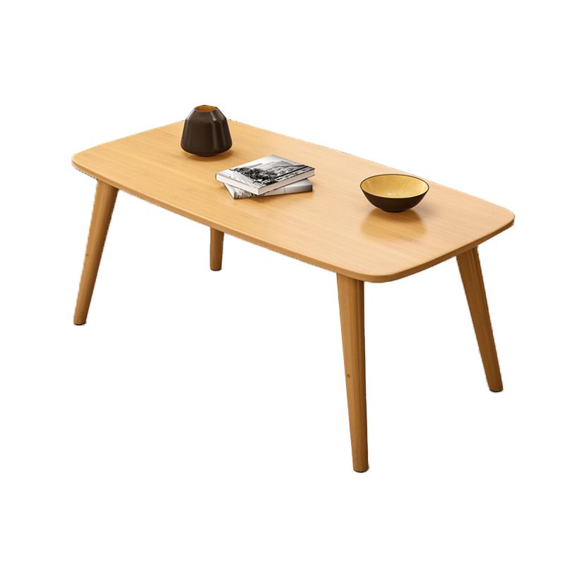 4 Legs Coffee Table Single Modern Oval Cocktail Table with Shelf Clearhalo 'Coffee & Accent Tables' 'Coffee Tables' 'coffee_tables' 'furn' 'furn_coffee_tables' 'Furniture' 'Living Room Furniture' 1200x1200_6f5b596c-a54e-484f-ad40-c19553d676d9