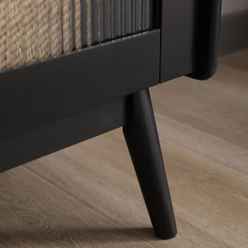 Modern Sideboard Solid Wood Sideboard with Door for Living Room Clearhalo 'buffet_sideboard' 'Buffets & Sideboards' 'furn' 'furn_buffet_sideboard' 'Furniture' 'Kitchen & Dining Furniture' 1200x1200_6f5ece9e-252c-48e8-abea-445f0842a4f7