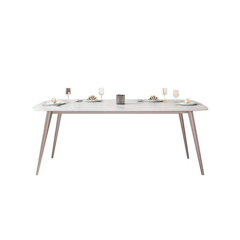 Table en métal de 4 pieds violet