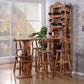 Traditional Wooden Bar Dining Table Ellipse Shape Bar Table for Kitchen Clearhalo 'Bar Furniture' 'Bar Tables' 'bar_tables' 'furn' 'furn_bar_tables' 'Furniture' 'Kitchen & Dining Furniture' 1200x1200_6f63fd91-e080-423c-abc8-9943958430be