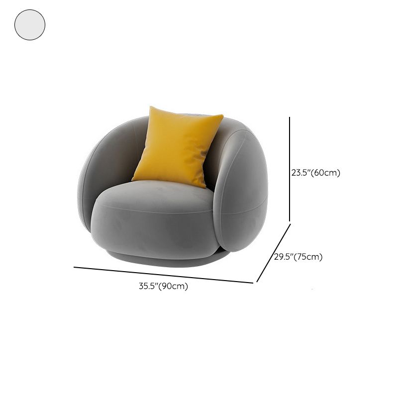 Moderne Polyester -Sitzgelegenheitsfärbungssofa für Bonusraum