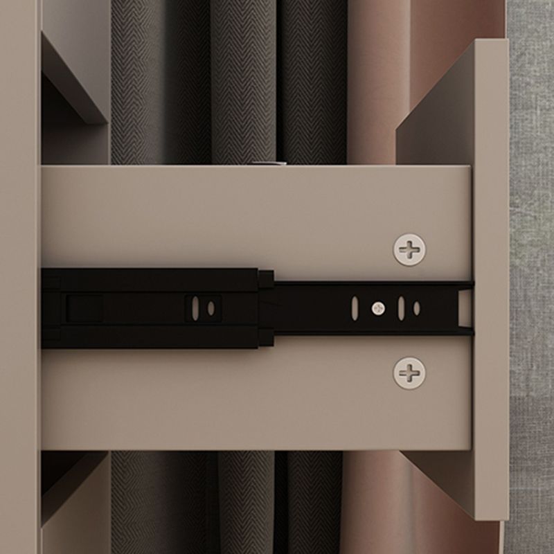 Armoire latérale rectangulaire moderne armoire de rangement en bois avec tiroir