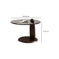 3 Legs Coffee Cocktail Table with Round Glass Top Contemporary Clearhalo 'Coffee & Accent Tables' 'Coffee Tables' 'coffee_tables' 'furn' 'furn_coffee_tables' 'Furniture' 'Living Room Furniture' 1200x1200_6f66c798-13d2-4eca-9aa8-9264b7c6a3f6