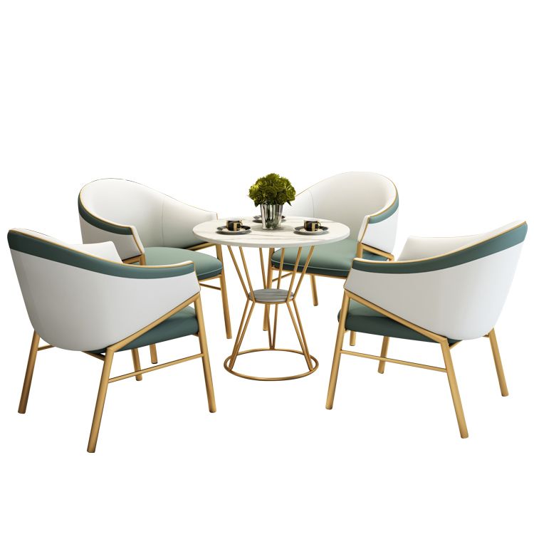 Round Table Dinette Table Traditional Luxury Dinner Room Furniture with Metal Base Clearhalo ' dining_table' 'Dining Tables & Seating' 'Dining Tables' 'furn' 'furn_dining_table' 'Furniture' 'furniture_dining_table' 'Kitchen & Dining Furniture' 'kitchen&dining_furn' 'kitchen' 'kitchen_dining_table' 1200x1200_6f67d5be-5699-4eb1-b37e-579baca85a2e