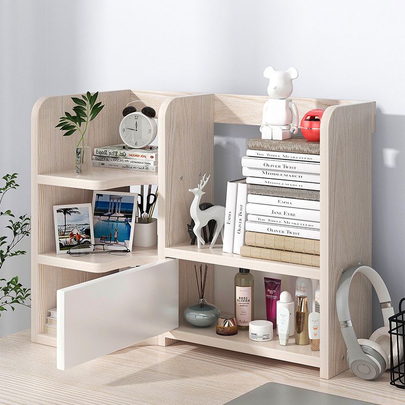 Modern Style Bookshelf Engineer Wood Bookcase with Drawer for Home Clearhalo 'Bookcases' 'furn' 'furn_bookcases' 'Furniture' 'Office Furniture' 1200x1200_6f69923c-f523-4d31-b18f-68febc7b9c4d