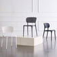 Colorful Plastic Dining Armless Chairs Nordic Style Open Back Side Chair Clearhalo ' kitchen&dining_furn' 'Dining Chairs' 'Dining Tables & Seating' 'dining_chair' 'furn' 'furn_dining_chair' 'Furniture' 'furniture_dining_chair' 'Kitchen & Dining Furniture' 'kitchen' 1200x1200_6f6e2eeb-b28d-45db-b956-d38385dc3d8e