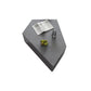 13"H Contemporary Coffee Table Grey Coffee Cocktail Table with Drawer