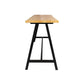Industrial Style Bar Table Set 1/2/9 Pieces Rectangle Solid Wood Counter Set Clearhalo 'Bar Furniture' 'furn' 'furn_home_bar_bar_sets' 'Furniture' 'Home Bars & Bar Sets' 'home_bar_bar_sets' 'Kitchen & Dining Furniture' 1200x1200_6f7881be-35b5-424d-8d6b-cff4718d822b