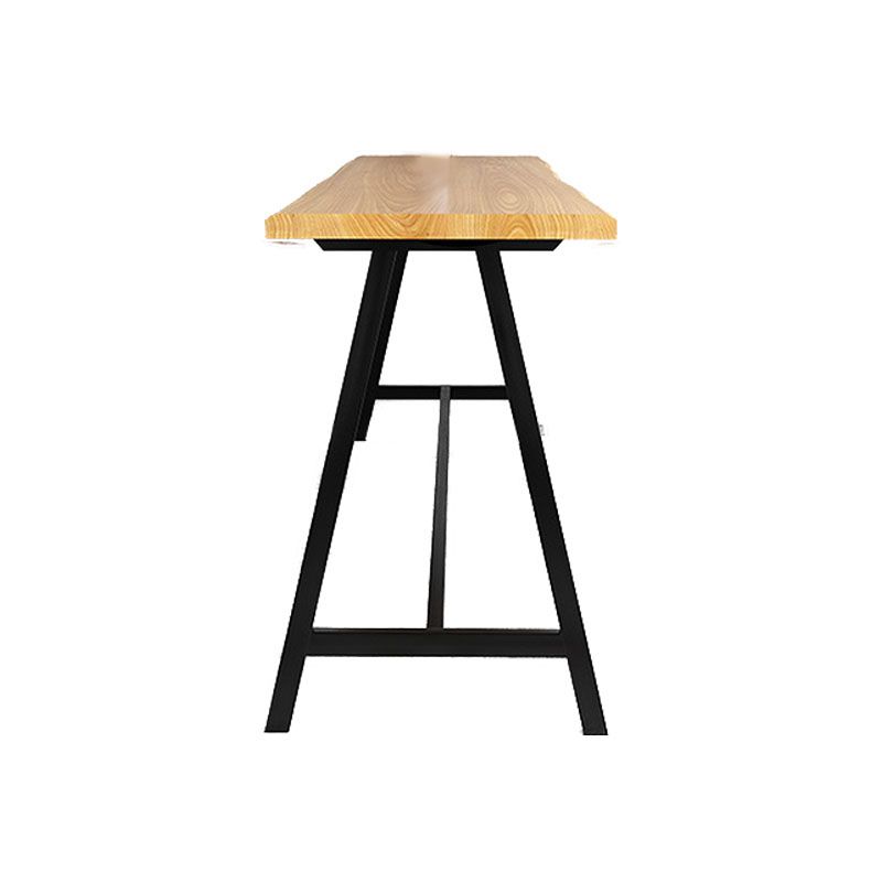 Industrial Style Bar Table Set 1/2/9 Pieces Rectangle Solid Wood Counter Set Clearhalo 'Bar Furniture' 'furn' 'furn_home_bar_bar_sets' 'Furniture' 'Home Bars & Bar Sets' 'home_bar_bar_sets' 'Kitchen & Dining Furniture' 1200x1200_6f7881be-35b5-424d-8d6b-cff4718d822b