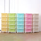5-Drawer Storage Cabinet Contemporary Plastic Wardrobe Armoire