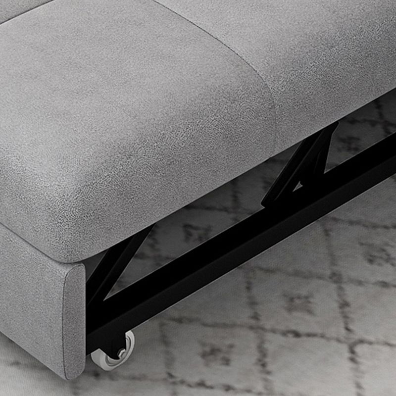 Silve fausse cuir haut dos cous