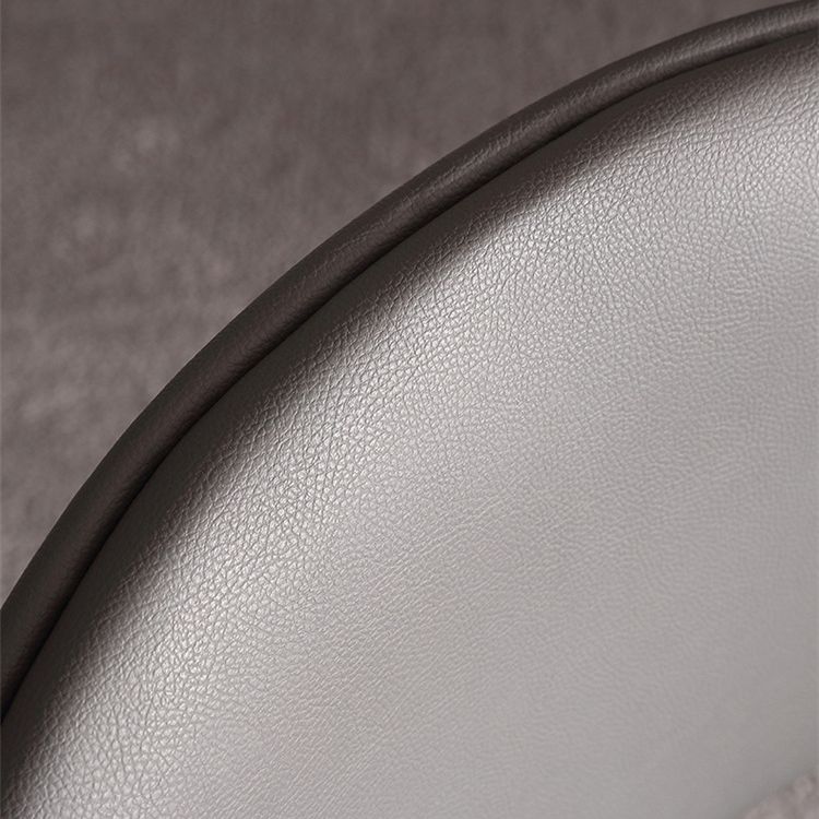 Contemporary Restaurant Leather Side Chair Open Back Dining Chair with Black Legs Clearhalo ' kitchen&dining_furn' 'Dining Chairs' 'Dining Tables & Seating' 'dining_chair' 'furn' 'furn_dining_chair' 'Furniture' 'furniture_dining_chair' 'Kitchen & Dining Furniture' 'kitchen' 1200x1200_6f834fa2-9216-4291-964e-2573cb7e648e