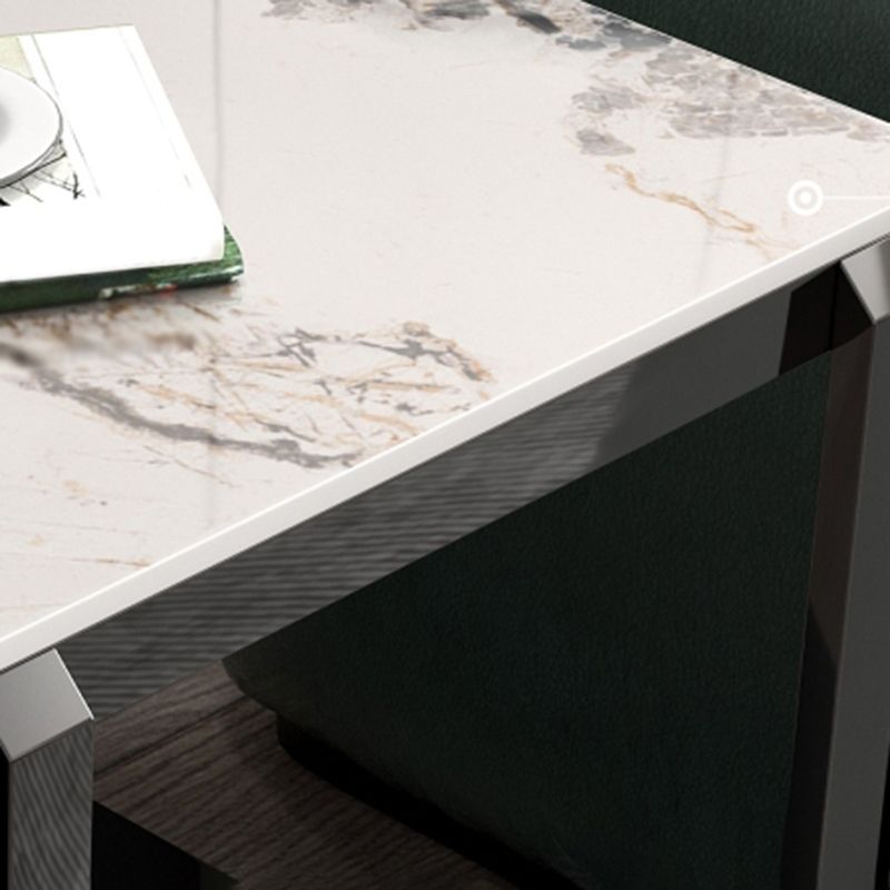 Square Marble Side Table Contemporary Black Storage Side Table Clearhalo 'Coffee & Accent Tables' 'End & Side Tables' 'end_side_table' 'end_side_tables' 'furn' 'furn_end_side_tables' 'Furniture' 'furniture_end_side_table' 'Living Room Furniture' 1200x1200_6f83f8d7-5d64-44df-bb58-9dda27afa0ee