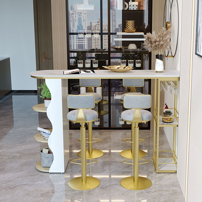 Stone Bar eettafel moderne balktafel met dubbele voetstuk voor keuken