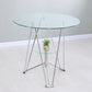 Modern Round Dining Room Table Tempered Glass Table with Pedestal Base for Dining Room Clearhalo ' dining_table' 'Dining Tables & Seating' 'Dining Tables' 'furn' 'furn_dining_table' 'Furniture' 'furniture_dining_table' 'Kitchen & Dining Furniture' 'kitchen&dining_furn' 'kitchen' 'kitchen_dining_table' 1200x1200_6f87b8a7-520a-489f-8385-6d924fe7b323