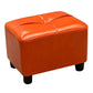 Contemporary Pouf Rectangle Plain Faux Leather Tufted Water Resistant Pouf Ottoman Clearhalo 'furn' 'furn_ottomans_poufs' 'Furniture' 'Living Room Furniture' 'Ottomans & Poufs' 'ottomans_poufs' 1200x1200_6f87d88f-5fec-4848-aca5-e4f7fe0f9b7b