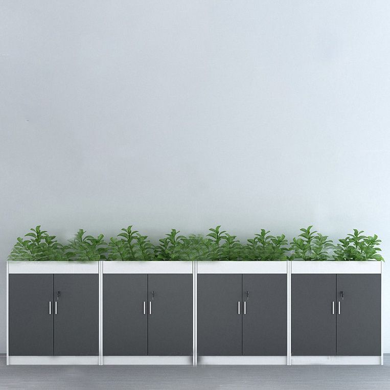 Estantes de almacenamiento de bloqueo de madera de archivo de estilo nórdico