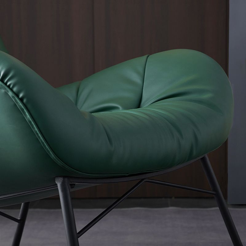 Chaise de rocker glamour rembourré une chaise accent à bascule