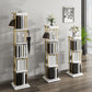 Modern Style Metal Bookshelf Open Back Bookcase for Home Office