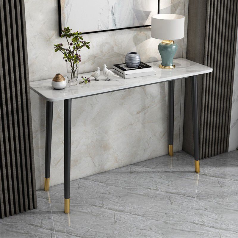 Tavolo di divano resistente alle macchie per graffio di ardesia contemporanea