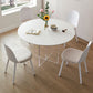 White Modern Dining Table Set 1/2/3/5 Pcs Kitchen Table and Chairs Clearhalo 'Dining Room Sets' 'Dining Tables & Seating' 'dining_room_set' 'furn' 'furn_dining_room_set' 'Furniture' 'Kitchen & Dining Furniture' 1200x1200_6f99e4e0-c0d0-4038-8b24-9a7494a2dfbd