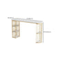 Metal Pub Set 1/3/4 Pcs Rectangle Bar Table with Stone Top and Upholstered Bar Stools Clearhalo 'Bar Furniture' 'furn' 'furn_home_bar_bar_sets' 'Furniture' 'Home Bars & Bar Sets' 'home_bar_bar_sets' 'Kitchen & Dining Furniture' 1200x1200_6f9dacc6-f2ad-4e48-9ed8-b4b746bae26f