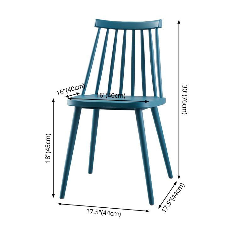 Contemporary Plastic Dining Chair Slat Back Side Armless Chair for Kitchen Clearhalo ' kitchen&dining_furn' 'Dining Chairs' 'Dining Tables & Seating' 'dining_chair' 'furn' 'furn_dining_chair' 'Furniture' 'furniture_dining_chair' 'Kitchen & Dining Furniture' 'kitchen' 1200x1200_6fa428af-e877-4e31-97c5-ea8b28379e6d