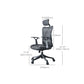 Office High Back Executive Chair Modern Adjustable Arms Ergonomic Mesh Task Chair Clearhalo 'furn' 'furn_office_chair' 'Furniture' 'Office Chairs' 'Office Furniture' 'office_chair' 1200x1200_6fa58467-f15f-442c-8ab9-de573b951825
