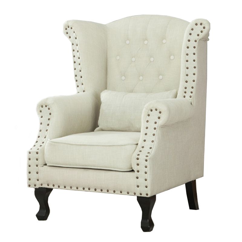 Removable Cushions Chair33.8" L x31.4"W x40.9"H Basic Four Legs Chair Clearhalo 'Accent Chairs' 'accent_chairs' 'Chairs & Seating' 'furn' 'furn_accent_chairs' 'Furniture' 'furniture_accent_chairs' 'Living Room Furniture' 1200x1200_6fa68bb5-d3fb-45ac-8995-ba9ae3f681b6