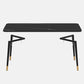 Rectangular Sintered Stone Dining Table Traditional Luxury Dining Furniture with 4 Legs