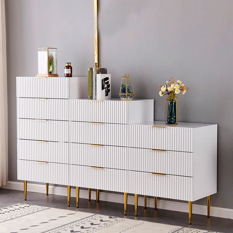 Classic Glam Storage Chest Manufactured Wood Dresser with 2/3/4/5/6 Drawers Clearhalo 'Bedroom Furniture' 'Dressers & Chests' 'dressers_chests' 'furn' 'furn_dressers_chests' 'Furniture' 1200x1200_6fa8126d-e24f-4728-9bcc-7e6995a292ee