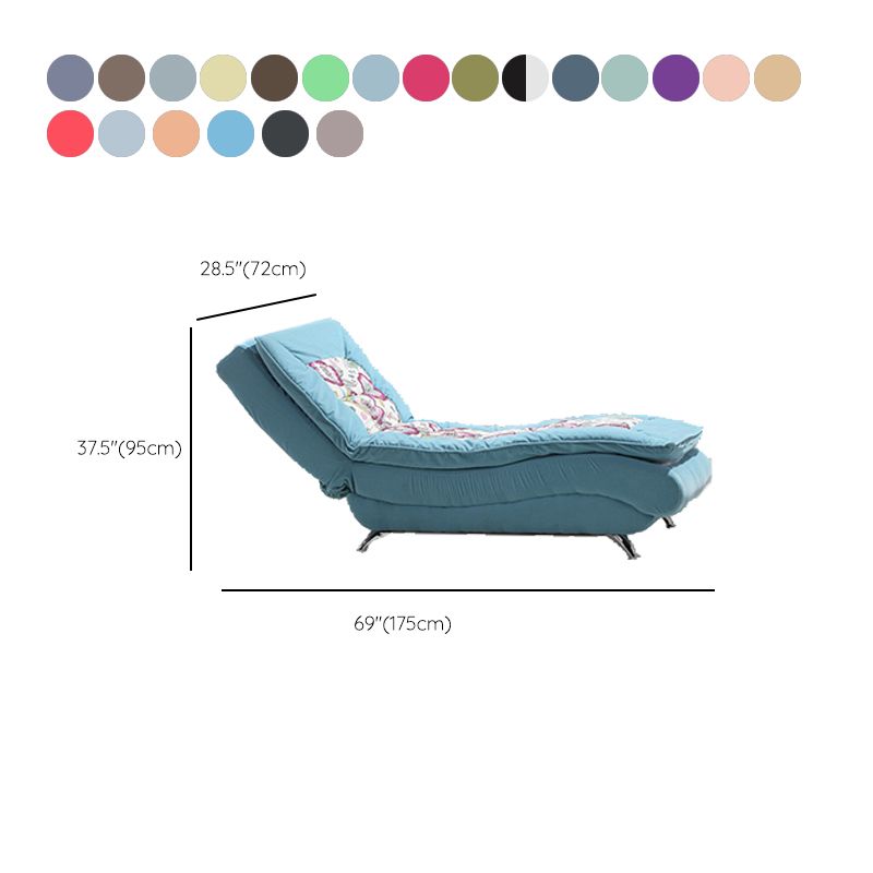 Modern Cushioned Chaise Lounge Armless Chaise for Living Room Adjustable Chaise Clearhalo 'Chairs & Seating' 'Chaise Lounge' 'chaise_lounge' 'furn' 'furn_chaise_lounge' 'Furniture' 'Living Room Furniture' 1200x1200_6fab69c5-0917-40a5-becf-2d4326e0c2be