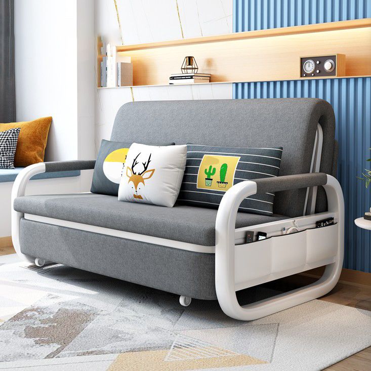 35,43 "divano dormiente largo largo con divano grigio chiaro