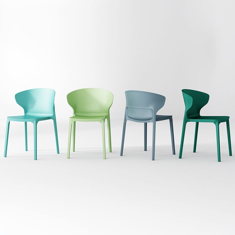 Modern Plastic Indoor Chair 35"H Wingback Side Dining Chair for Restaurant Clearhalo ' kitchen&dining_furn' 'Dining Chairs' 'Dining Tables & Seating' 'dining_chair' 'furn' 'furn_dining_chair' 'Furniture' 'furniture_dining_chair' 'Kitchen & Dining Furniture' 'kitchen' 1200x1200_6fad4326-3b97-4bd8-8563-cf464ba11ae8