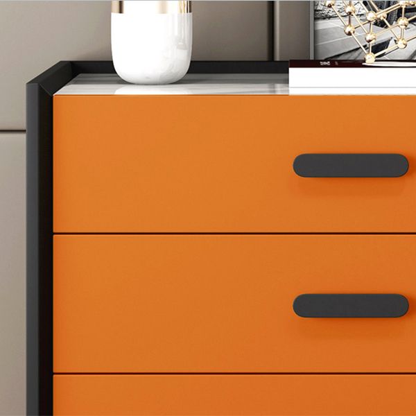 Modern Engineered Wood Credenza Stone Countertop Dining Buffet with Drawer for Living Room Clearhalo 'buffet_sideboard' 'Buffets & Sideboards' 'furn' 'furn_buffet_sideboard' 'Furniture' 'furniture_buffet_sideboard' 'Kitchen & Dining Furniture' 1200x1200_6fae45a7-8aab-4081-b15a-f3f1db635045