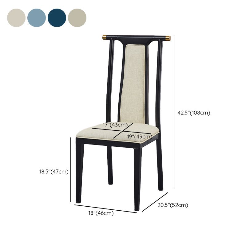 Faux Leder Esszimmerstühle Glamstil hoher Rückenstühle