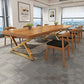 Traditional Luxury Rectangle Dining Room Table Pine Solid Wood Table with Metal Base Clearhalo ' dining_table' 'Dining Tables & Seating' 'Dining Tables' 'furn' 'furn_dining_table' 'Furniture' 'furniture_dining_table' 'Kitchen & Dining Furniture' 'kitchen&dining_furn' 'kitchen' 'kitchen_dining_table' 1200x1200_6fb6b10b-258b-4dae-89da-addaa782f2d9