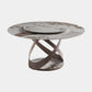 Sintered Stone Table for Restaurant Modern Round Table with Metal Pedestal Clearhalo ' dining_table' 'Dining Tables & Seating' 'Dining Tables' 'furn' 'furn_dining_table' 'Furniture' 'furniture_dining_table' 'Kitchen & Dining Furniture' 'kitchen&dining_furn' 'kitchen' 'kitchen_dining_table' 1200x1200_6fb7ebcf-a72e-48c7-9662-23c39b9f2660