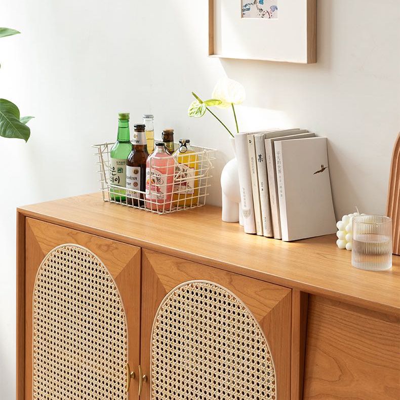 Cassetto della sideboard a buffet in legno e sideboard da pranzo a 2 porte